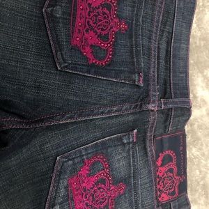 Rock&Republic Purple Crown Jeans